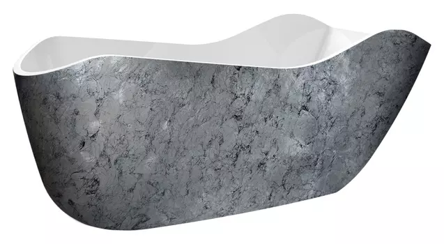 Акриловая ванна Lagard Teona 172.5x80 см (TEONA Treasure Silver)
