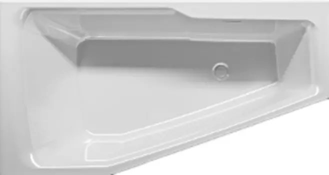Ванна акриловая Riho Rething Space 160х75 R белый