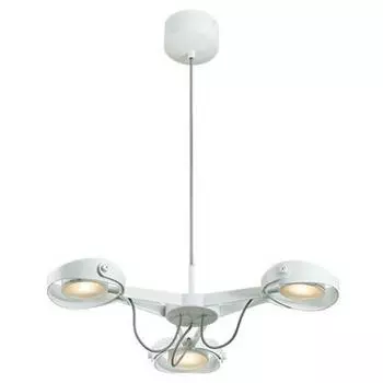 Подвесная светодиодная люстра italline sld 075p3 white (horoz) белый 585 см.