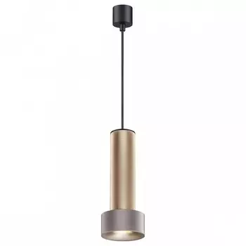 Подвесной светильник afra (odeon light) золотой 180 см.