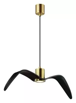 Подвесной светильник birds (odeon light) черный 50x18x9 см.
