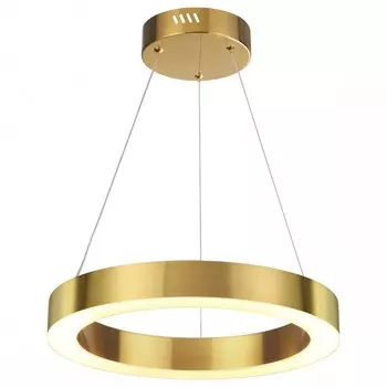 Подвесной светильник brizzi (odeon light) золотой 100 см.