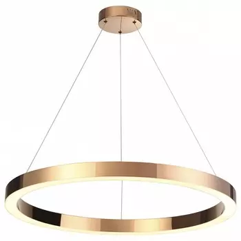 Подвесной светильник brizzi (odeon light) золотой 100 см.