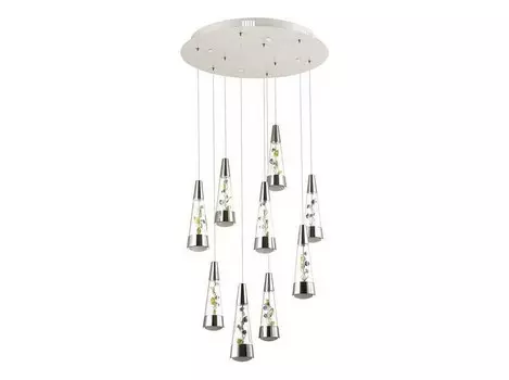 Подвесной светильник fimia (odeon light) серебристый 58.0x120.0x26.0 см.