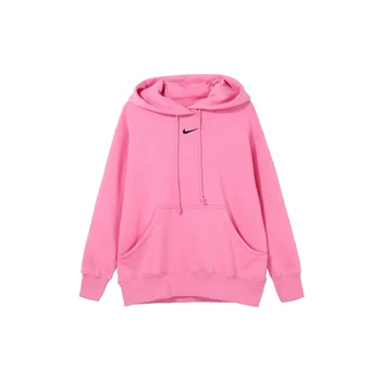 Nike Свитшот с капюшоном из флиса Phoenix, женские топы, игривая, розовая DQ5861-675 M