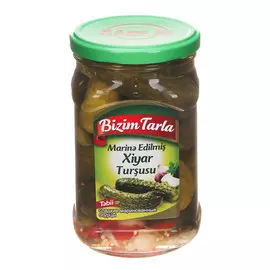 Соленья Bizim Tarla из сладких огурцов, 670 г