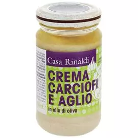 Соус Casa rinaldi из артишоков с чесноком в оливковом масле, 180 г