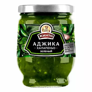 Соус Кинто перечный аджика экстра халапеньо 265 г