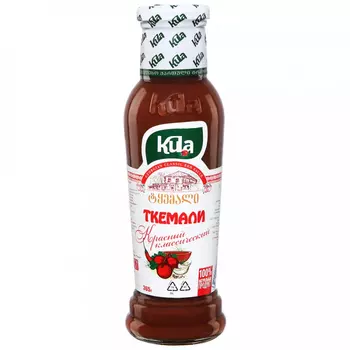 Соус KULA Ткемали красный классический, 365 г