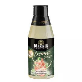 Соус Mazzetti Cremoso Bianco из белого бальзамического уксуса, 215 мл