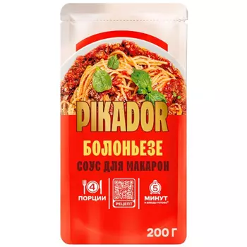 Соус Pikador болоньезе 200 г