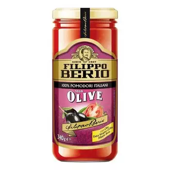 Соус томатный Filippo Berio с оливками, 340 г