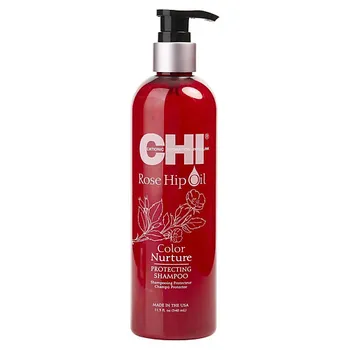 CHI Защитный шампунь для окрашенных волос Rose Hip Oil Color Nurture