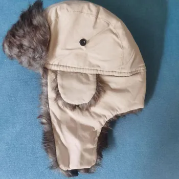 Мужская зимняя шапка-ушанка Trapper Aviator Trooper, теплая водонепроницаемая лыжная шапка-бомбер, шляпа охотника, защита от ветра и холода, теплые шапки с защитой ушей