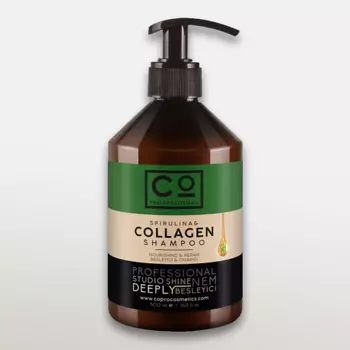 CO PROFESSIONAL Шампунь для волос женский Spirulina and Collagen Shampoo 500.0