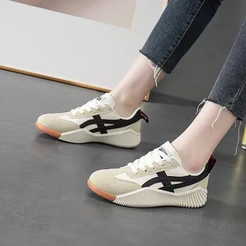 Cortez женские новые весенне-летние белые туфли женские мягкие легкие спортивные стильные повседневные кроссовки увеличивающие рост 35