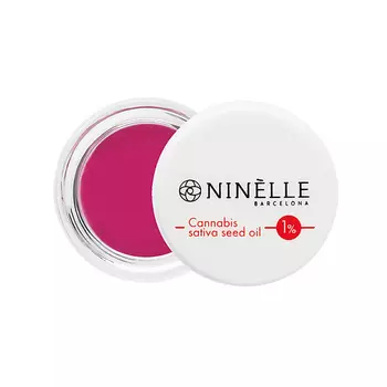 NINELLE Бальзам для губ питательный с маслом конопли 1% SONRISA