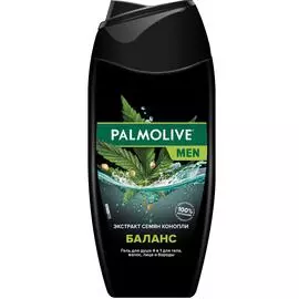 Гель для душа 4в1 Palmolive Men Баланс с экстрактом семян конопли 250 мл
