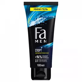 Гель для душа Fa Men Sport Бодрящий цитрусовый аромат, 100 мл