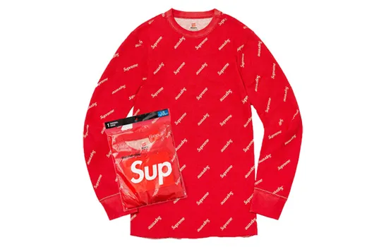Утепленный топ унисекс Supreme, Черный