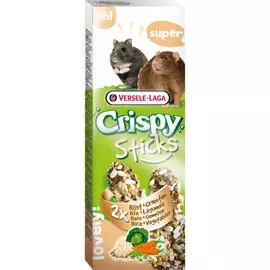 Лакомство VERSELE-LAGA Crispy палочки для хомяков и крыс с рисом и овощами 2х55 г