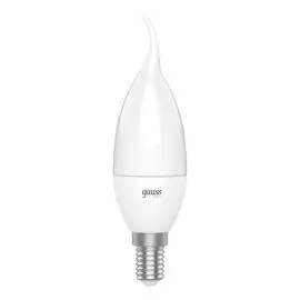 Лампа Gauss Basic Свеча на ветру 5,5W 400lm 3000K E14 LED, 10 шт