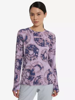 Лонгслив женский Mountain Hardwear Crater Lake Long Sleeve, Фиолетовый
