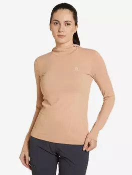 Лонгслив женский Salomon Comet Seamless, Оранжевый