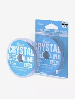 Леска монофильная ALLVEGA "Fishing Master" CRYSTAL 30м 0,25мм (7,55кг) NEW, Серый