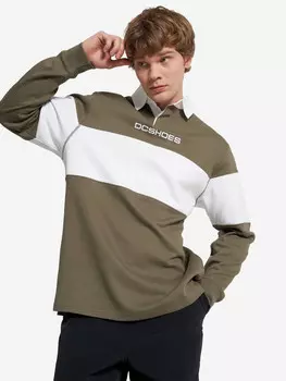 Лонгслив мужской DC Shoes Half Time, Зеленый