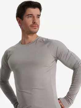Лонгслив мужской Demix AeroMove Running, Серый