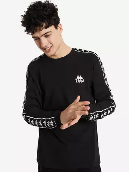 Лонгслив мужской Kappa, Черный