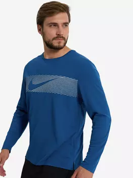 Лонгслив мужской Nike Miler, Синий