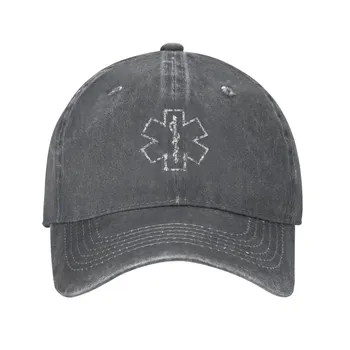 Прохладная хлопковая бейсболка Star Of Life EMT, унисекс, унисекс, регулируемая на заказ, унисекс, неотложная медицинская фельдшерская шапка для папы, весенняя кепка Adult Baseball Cap