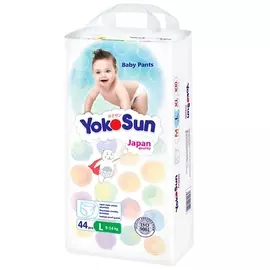 YOKOSUN Подгузники-Трусики L (9-14 кг) 44.0