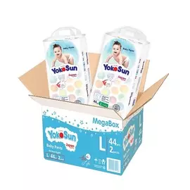 YOKOSUN Подгузники-Трусики L (9-14 кг) 88.0