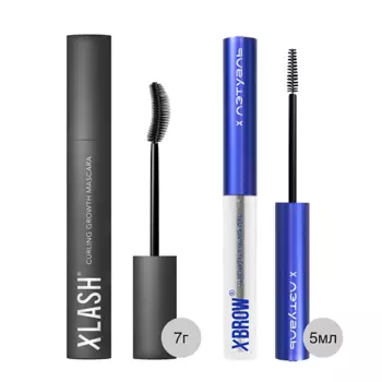 XLASH COSMETICS XLASH cosmetics WOW Look XBROW х Letoile + Curling Growth Mascara