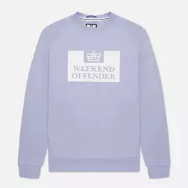 Мужская толстовка Weekend Offender Penitentiary SS21, цвет фиолетовый, размер XL