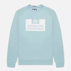Мужская толстовка Weekend Offender Penitentiary SS21, цвет голубой, размер M