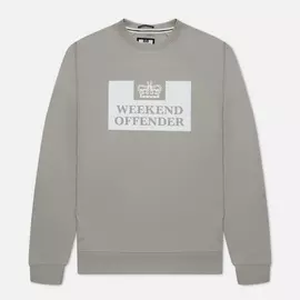 Мужская толстовка Weekend Offender Penitentiary SS21, цвет серый, размер L