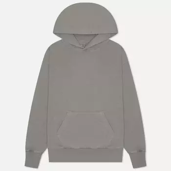 Мужская толстовка Uniform Bridge Basic Dyeing Hoodie, цвет серый, размер L