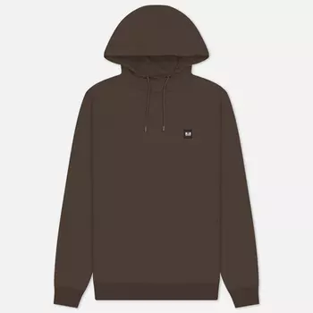 Мужская толстовка Weekend Offender Ribbe Hoodie AW24, цвет коричневый, размер L