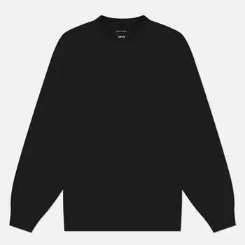Мужская толстовка Y-3 French Terry Crew, цвет чёрный, размер S