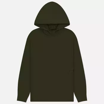 Мужская толстовка Y-3 Loose Hoodie, цвет зелёный, размер XL