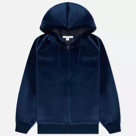 Мужская толстовка Y-3 Square Velvet Spacer Full-Zip Hoodie, цвет синий, размер M