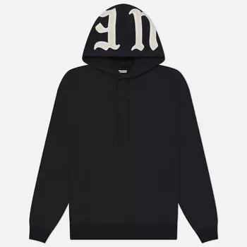 Мужская толстовка uniform experiment Chenille Hoodie, цвет чёрный, размер S