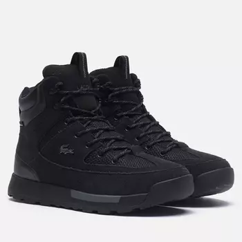 Мужские ботинки Lacoste Urban Breaker, цвет чёрный, размер 42.5 EU