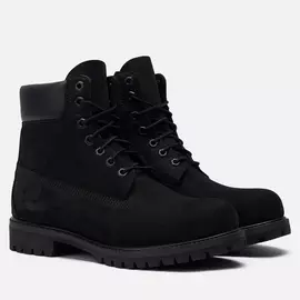 Мужские ботинки Timberland 6 Inch Premium Waterproof, цвет чёрный, размер 41 EU