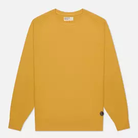Мужская толстовка Universal Works Classic Crew Dry Handle Loopback, цвет жёлтый, размер S