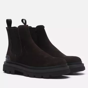 Мужские ботинки Woolrich Chelsea Combat Suede, цвет коричневый, размер 42 EU